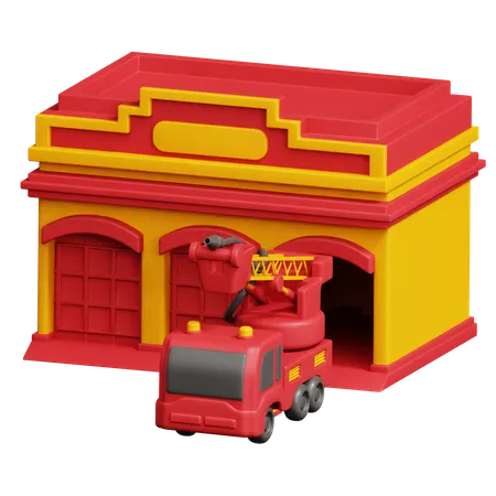 Corpo de Bombeiros  3D Icon