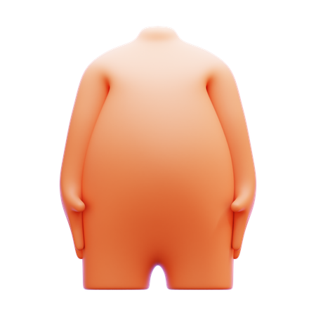 Corpo gordo  3D Icon