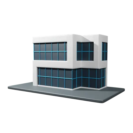 Edificio corporativo  3D Icon