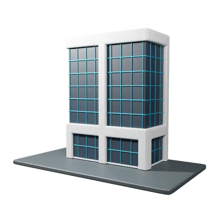 Edificio corporativo  3D Icon