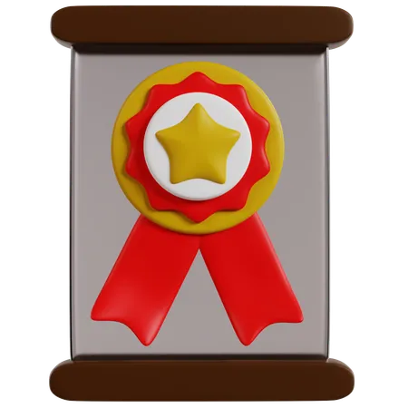 Corporate Achievement Award  3D Icon
