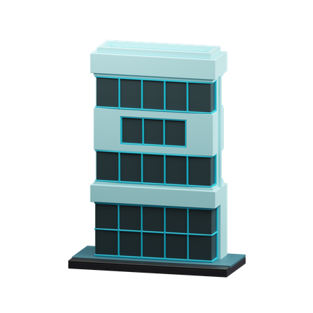 Corporate building  3D Icon