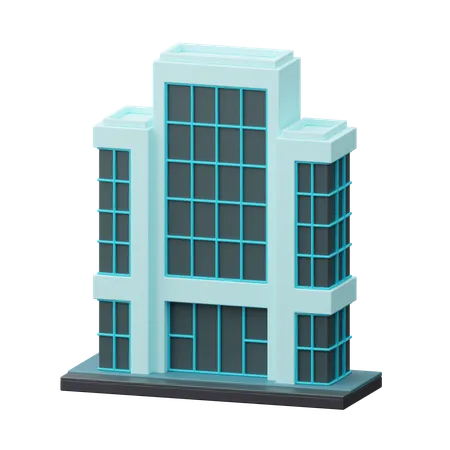 Corporate Building Download This Item Now 3D Icon
