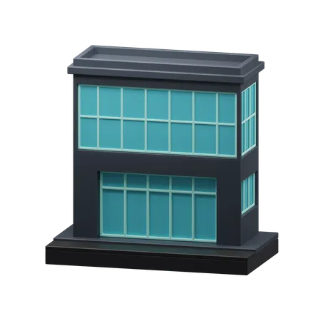 Corporate building  3D Icon