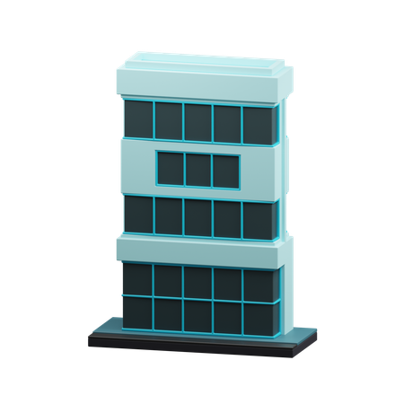 Corporate building  3D Icon