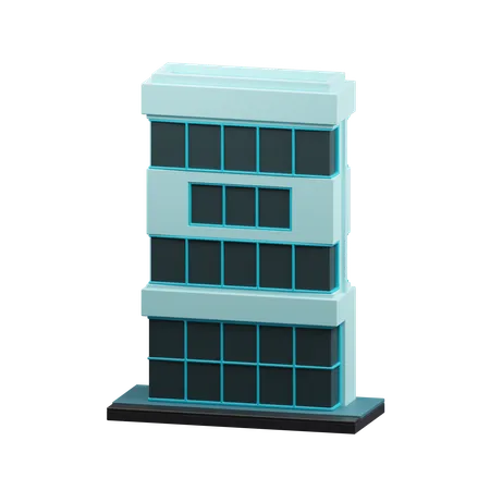 Corporate building  3D Icon