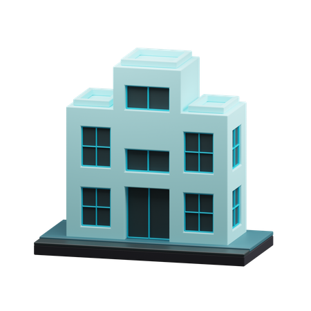 Corporate building  3D Icon