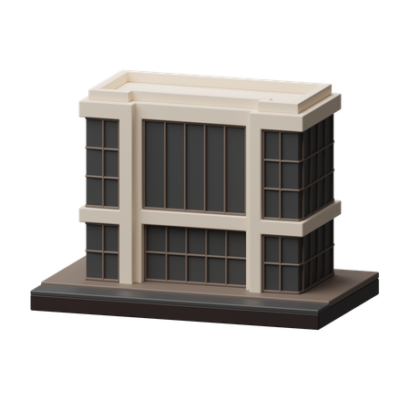 Corporate building  3D Icon