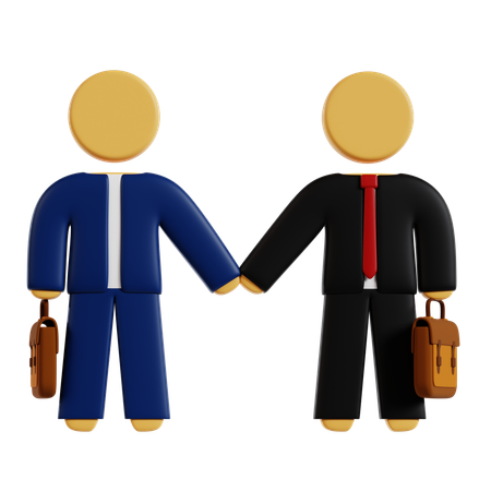 Corporate Partnership Sealed  3D Icon