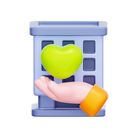 Corporate Social Responsibility (CSR)  3D Icon