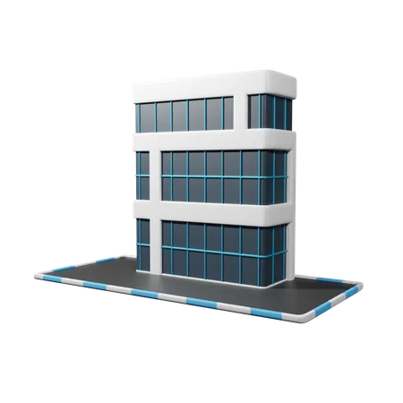 Corporation  3D Icon