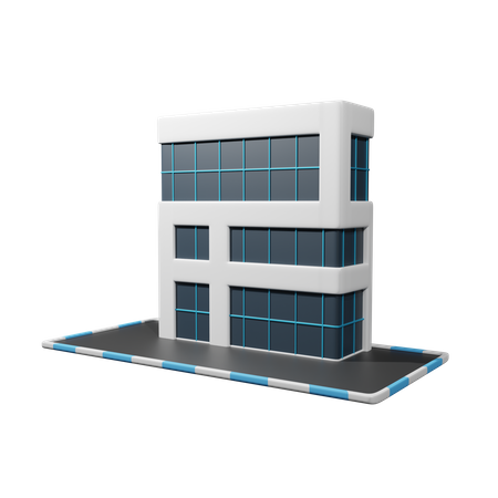 Corporation  3D Icon