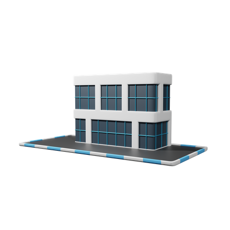 Corporation  3D Icon