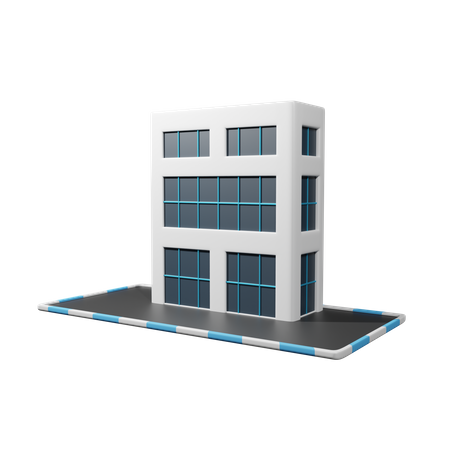 Corporation  3D Icon