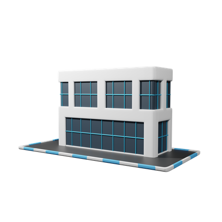 Corporation  3D Icon