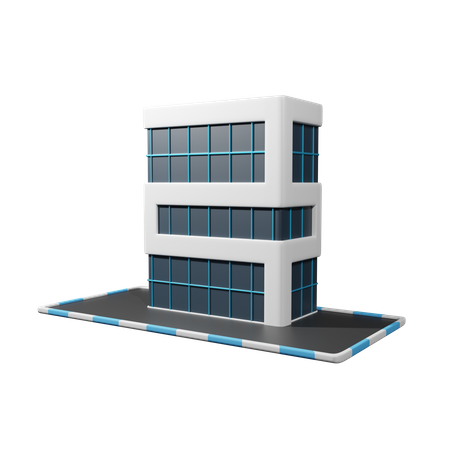 Corporation  3D Icon