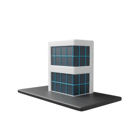 Corporation Building  3D Icon