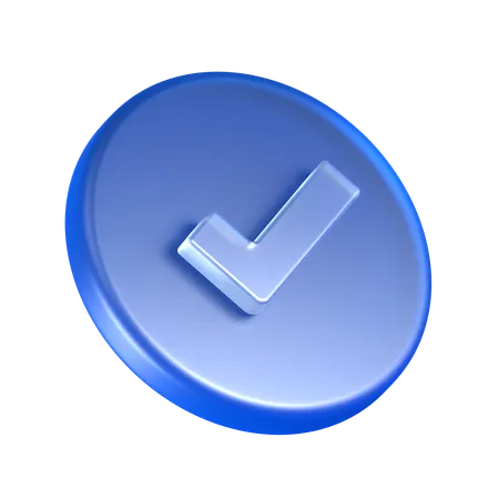 Correct  3D Icon