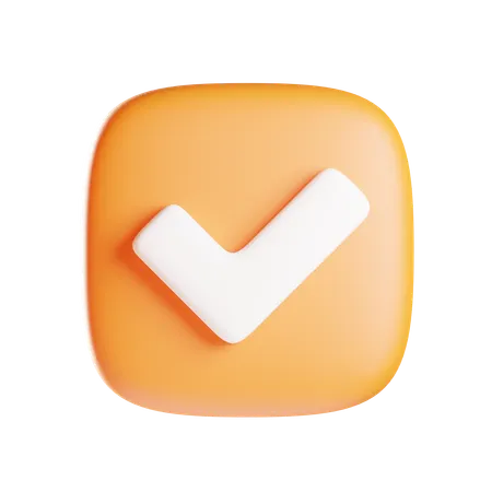 Correct  3D Icon