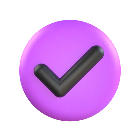 Correcto  3D Icon