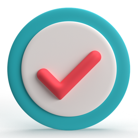 Correcto  3D Icon