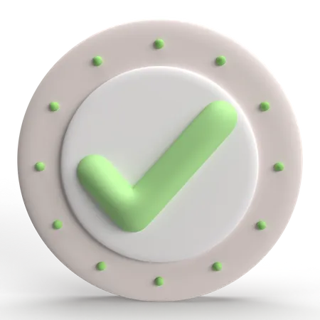 Correcto  3D Icon