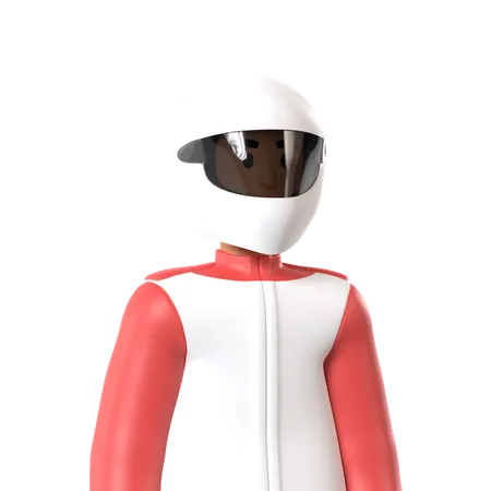 Piloto  3D Icon