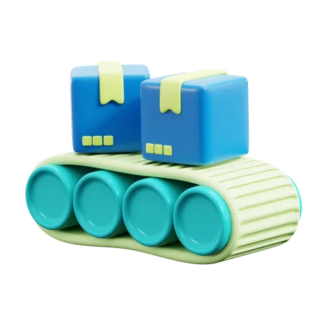 Correia transportadora  3D Icon