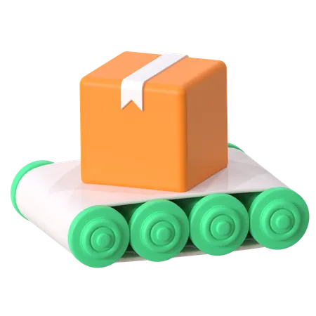 Correia transportadora  3D Icon