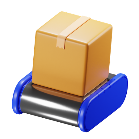 Correia transportadora  3D Icon