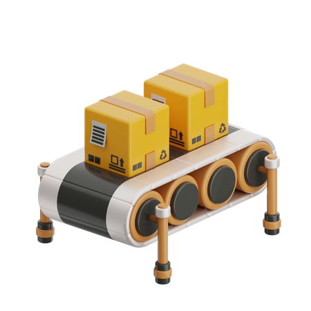 Correia transportadora  3D Icon