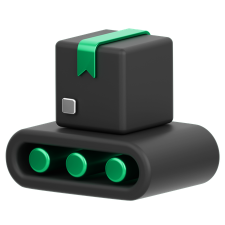 Correia transportadora  3D Icon