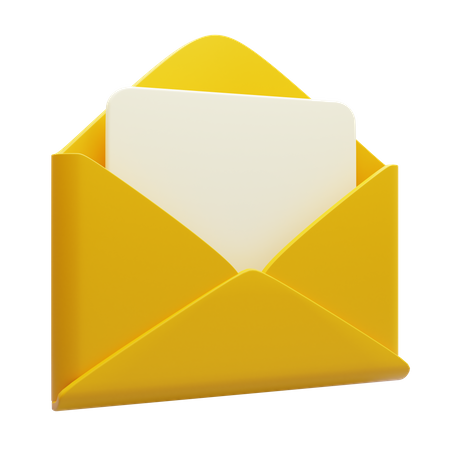 Correio comercial  3D Icon