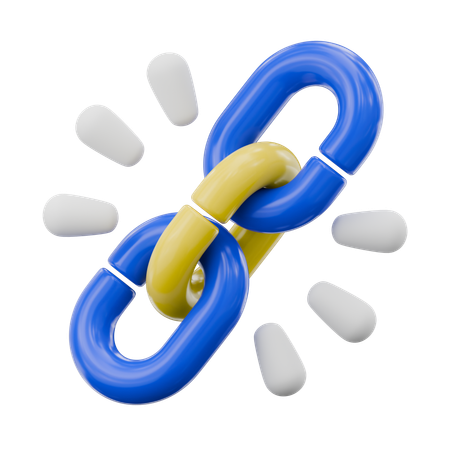 Corrente de elos  3D Icon