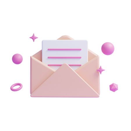 Correo  3D Icon