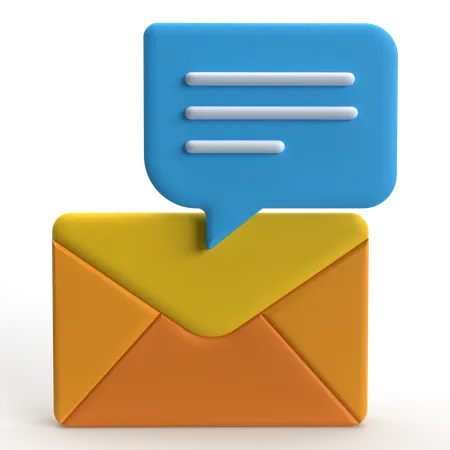 Correo  3D Icon