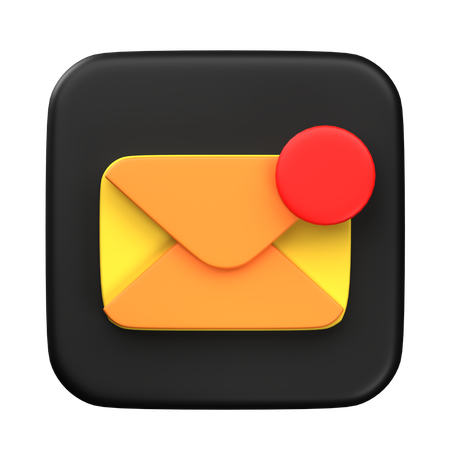 Correo  3D Icon