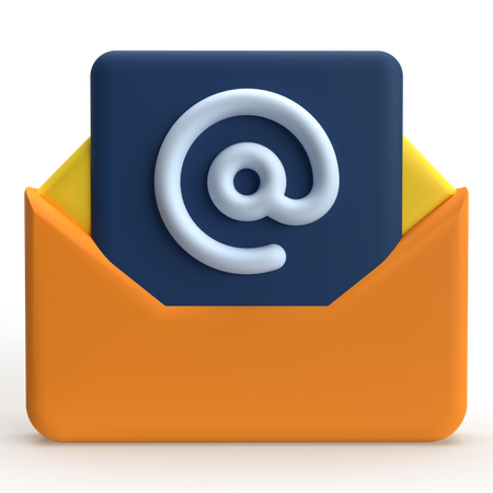 Correo  3D Icon