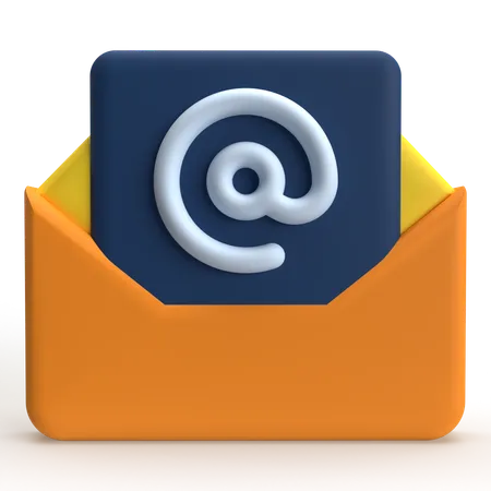 Correo  3D Icon