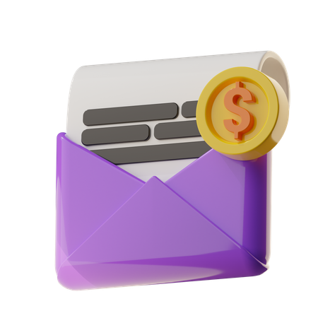 Correo  3D Icon