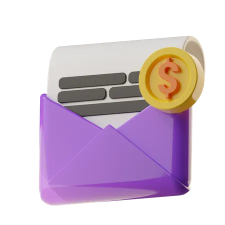 Correo  3D Icon