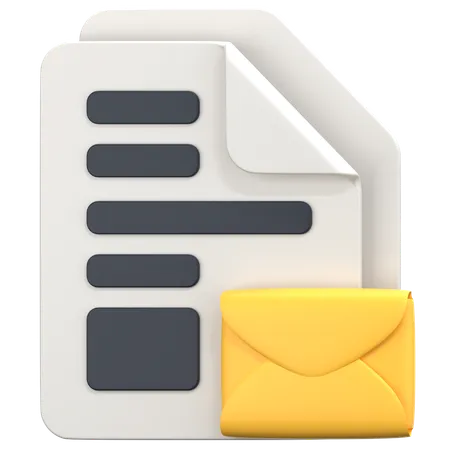 Correo  3D Icon