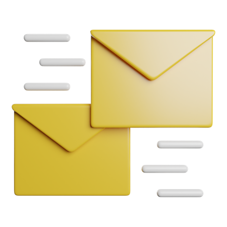 Correo  3D Icon