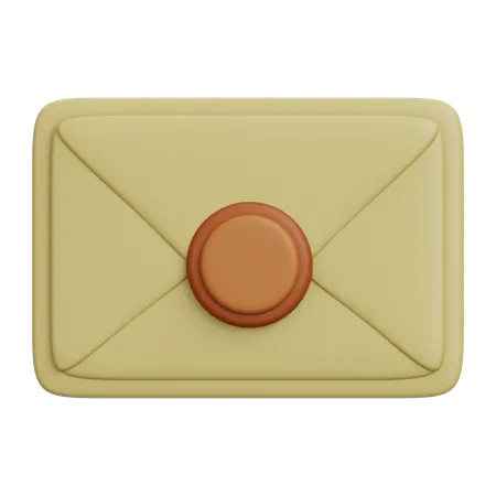 Correo  3D Icon