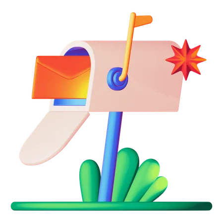 Correo  3D Icon