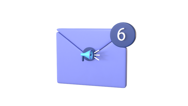 Correo  3D Icon