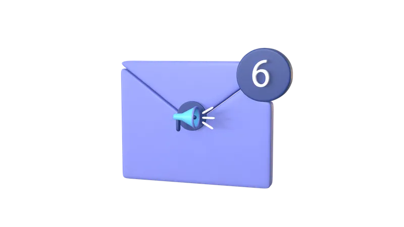 Correo  3D Icon