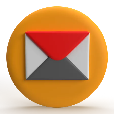 Correo  3D Icon