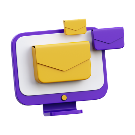 Correo  3D Icon