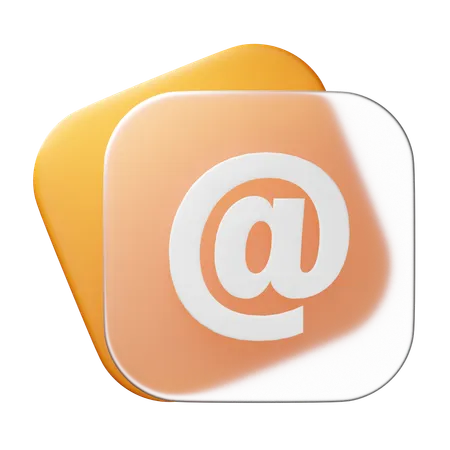 Correo  3D Icon